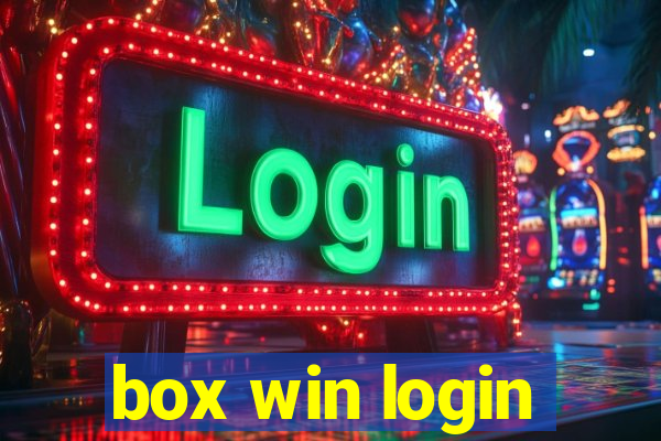 box win login